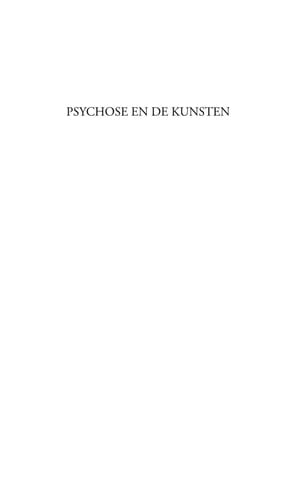 Psychose en de kunsten