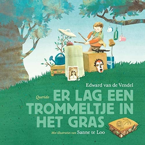 Er lag een trommeltje in het gras