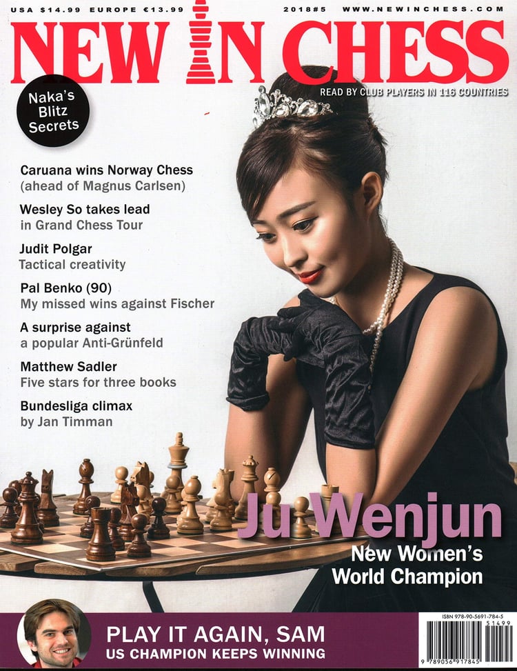 New in Chess Magazine 2018/5 Read by Club Players in 116 Countries