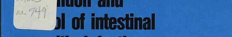 Prevention and Control of Intestinal Parasitic Infections Report of a WHO Expert Committee
