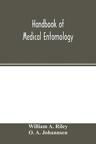 Handbook of Medical Entomology