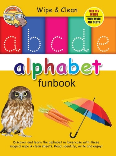 Wipe Clean Alphabet Funbook
