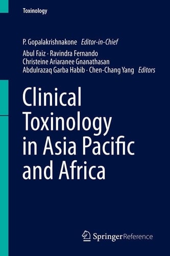Clinical Toxinology in Asia Pacific and Africa