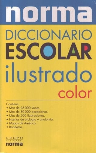 Norma Diccionario Escolar Ilustrado Color