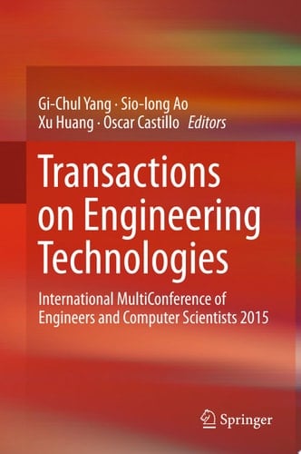 Transactions on Engineering Technologies