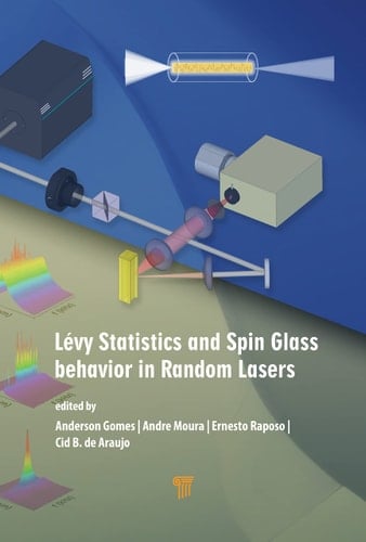 Lévy Statistics and Spin Glass Behavior in Random Lasers