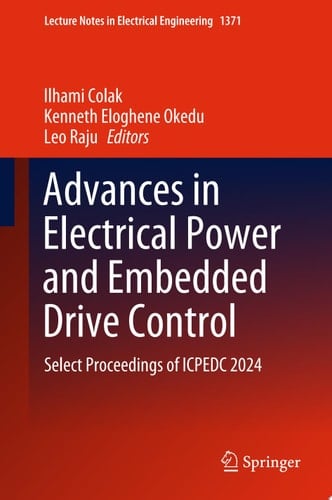 Advances in Electrical Power and Embedded Drive Control