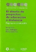 El diseño de proyectos de educación a distancia páginas en construcción