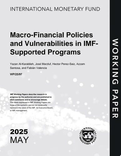 Macro-Financial Policies and Vulnerabilities in IMF-Supported Programs