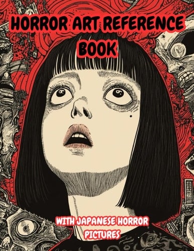 Japanese Horror Art Reference Book for Drawing Or Artworks and for Artists