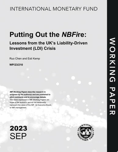 Putting Out the NBFIRE: Lessons from the UK's Liability-Driven Investment (LDI) Crisis