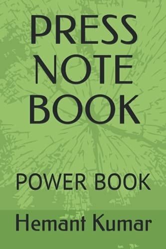Press Note Book Power Book