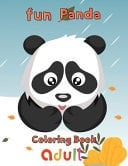 Fun Panda Coloring Book Adult 8.5''x11''/ Panda Coloring Book