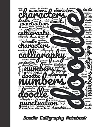 Doodle Calligraphy Notebook Paper Practice Sheets for Beginners | Calligraphy and Hand Lettering Practice Notebook