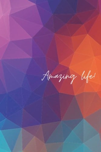 I Scripted My Amazing Life! Gratitude Journal Notebook Paper 6 X 9 Inches Lined 110 Pages, Glossy