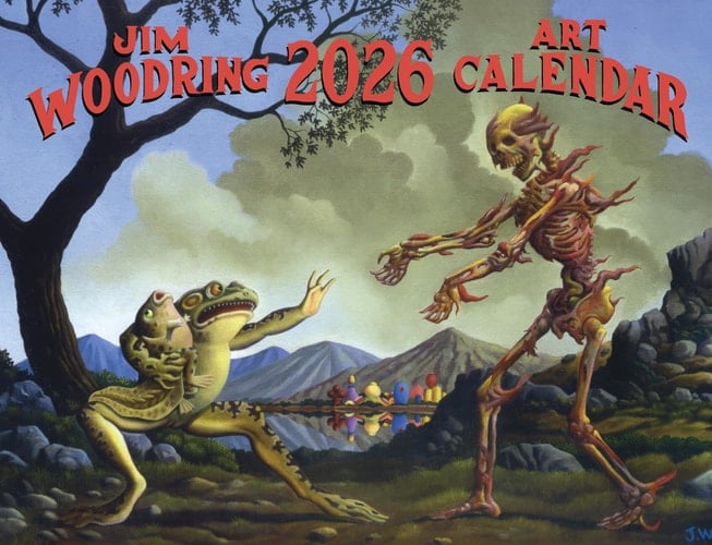 Jim Woodring 2026 Art Calendar