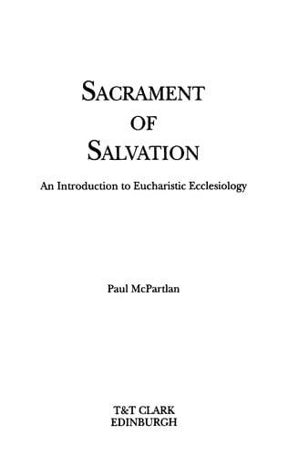 Sacrament of salvation