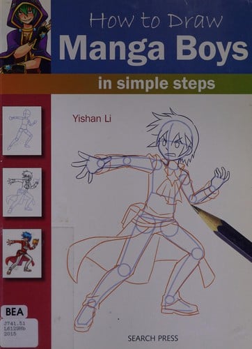 How to draw manga boys in simple steps