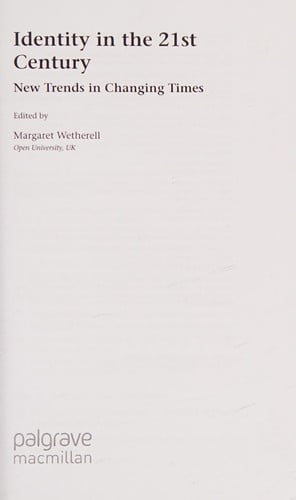 Identity in the 21st century