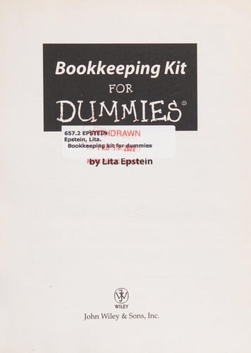 Bookkeeping kit for dummies