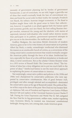 The rise and fall of modern American conservatism