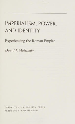 Imperialism, power, and identity