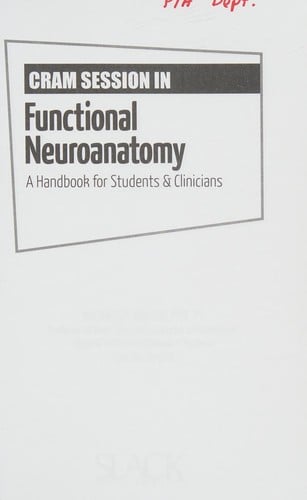 Cram session in functional neuroanatomy