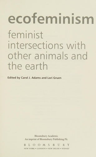 Ecofeminism