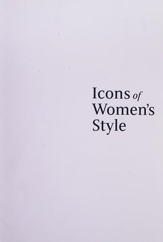 Icons of women's style