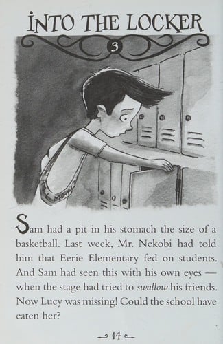 The locker ate Lucy!