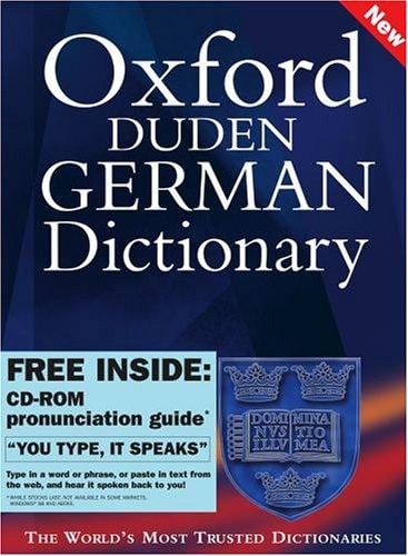 Oxford-Duden German dictionary