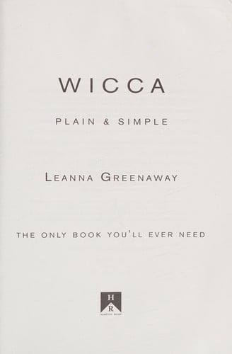 Wicca plain & simple