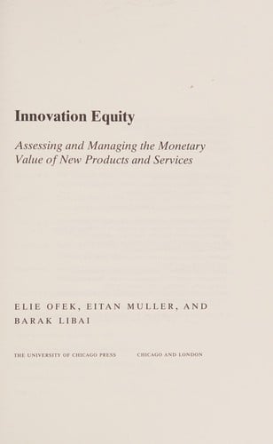 Innovation equity