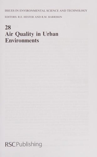 Air quality in urban environments