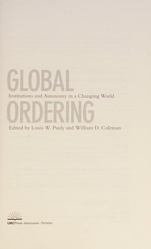 Global ordering