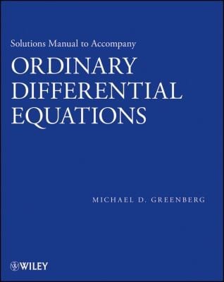 Solutions manual to accompany Ordinary differential equations