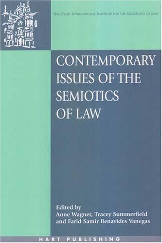 Contemporary issues of the semiotics of law