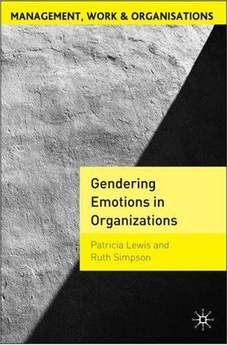 Gendering emotions in organizations