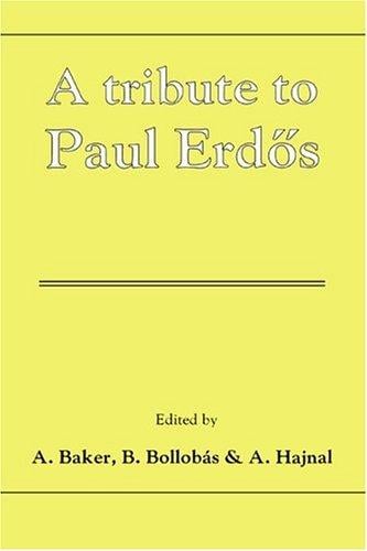 A Tribute to Paul Erdős