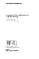 Lectures on stochastic analysis