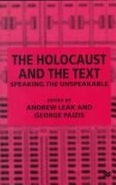 The Holocaust and the text