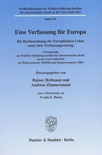 Eine Verfassung für Europa
