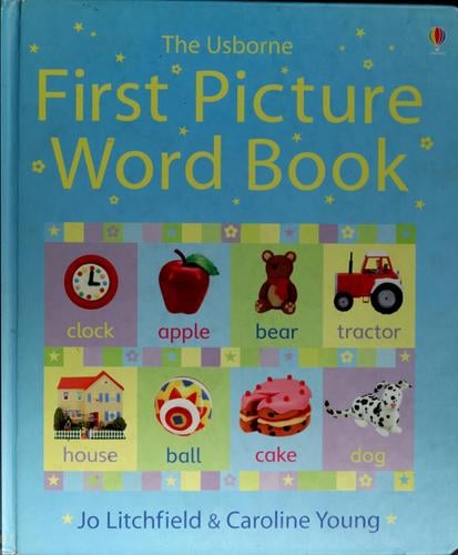First picture word book