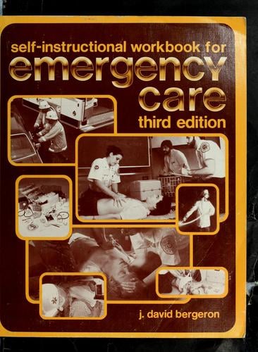 Self-instructional workbook for emergency care