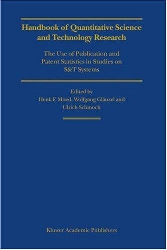 Handbook of quantitative science and technology research