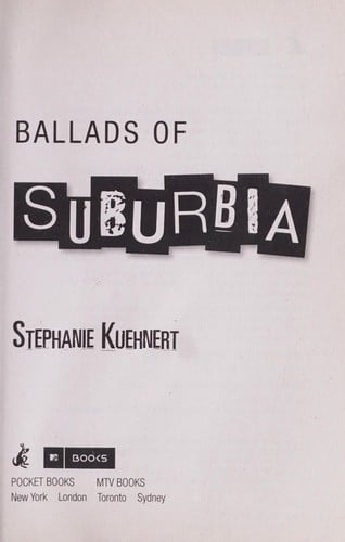 Ballads of suburbia