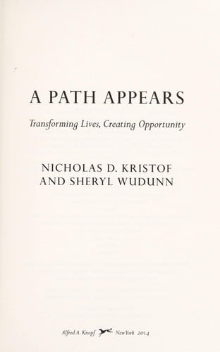 A path appears