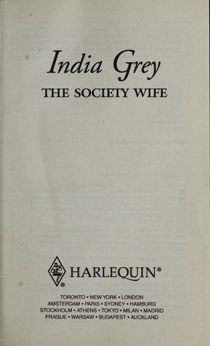 The Society Wife