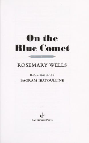 On the Blue Comet