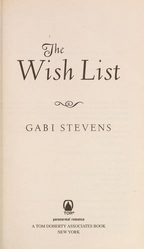 The wish list